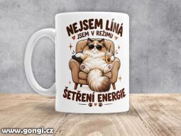Hrnek - 0504 - Nejsem líná, jsem v režimu šetření energie